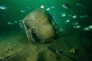  noticias La impresionante estatua de Cleopatra hallada en el mar